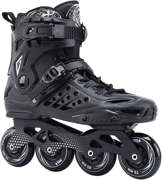 Inline Skates Women Men, Fitness Professional Roller Skates Adult Male Female, High Performance Outdoor Roller Skating Shoes, Unisex Beginner Skates