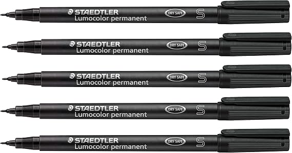 STAEDTLER Lumocolor 313 Permanent Universal Pen - Black S