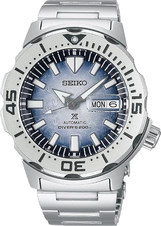 Seiko SEIKO Wristwatch PROSPEX Prospex Mechanical Automatic Winding Save the Ocean Special Edition Monster Diver's 200m SRPG57K1 Men's Overseas Model Parallel Import