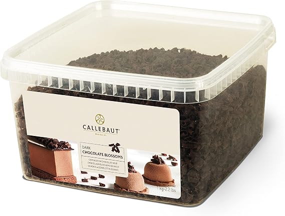 Callebaut Blossoms Dark Chocolate Flavoured Chocolate Shavings - 1kg