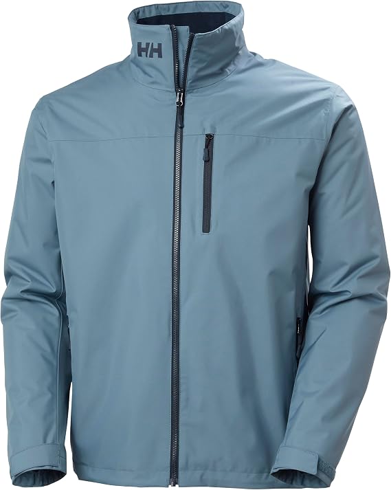 Helly Hansen Men's Crew Midlayer Waterproof Jacket Windproof Breathable Sailing Coat