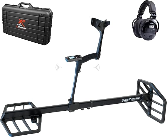 XP Xtrem Hunter: XTR115 FMF Coils & XP Case, Depth Metal Detector