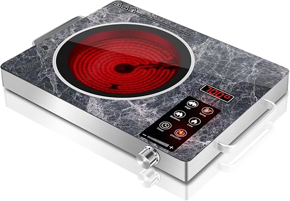 3500W Electric Cooker, Portable Electric Stove, Single Ceramic Hob