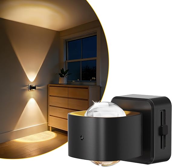 LOHAS-LED Night Light Projector,Plug in Night Light,Dusk to Dawn,3000K [Energy Class F]