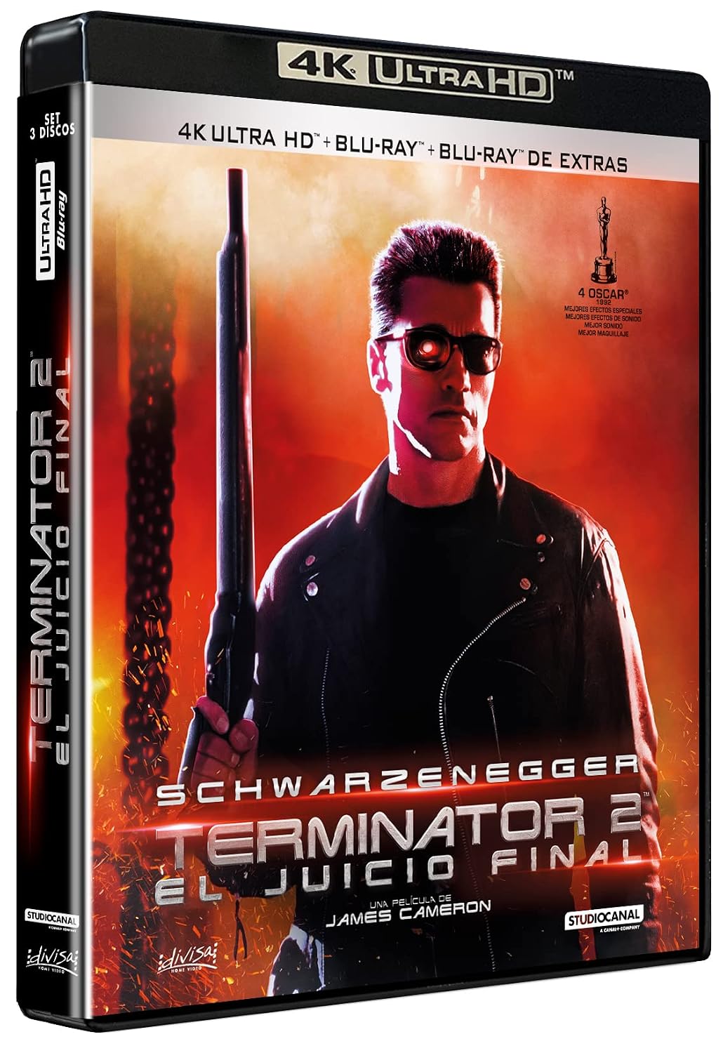 Terminator 2: El juicio final (Judgment Day) (1991) (James Cameron) (4K UHD + Blu-ray + Blu-ray Extras))