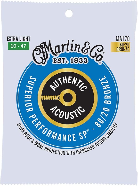 Martin MA170 Akustik Gitar Teli Extra Light 10-47