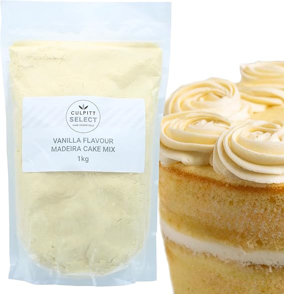Culpitt Vanilla Madeira Cake Mix | Easy Cakes & Cupcakes - 1kg