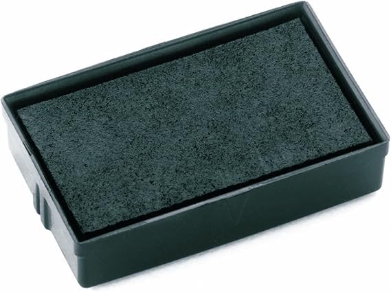COLOP E/10 Black Replacement Pads - Pack of 2 | 107124 | Ink Pads for COLOP Printer 10, S120, S120/W, S126 & S160