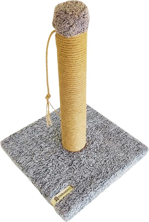 Tek Katlı Gri Kedi Tırmalama Tahtası