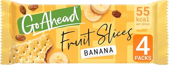 Go Ahead Crispy Fruit Slices Banana 4pk 174.4g