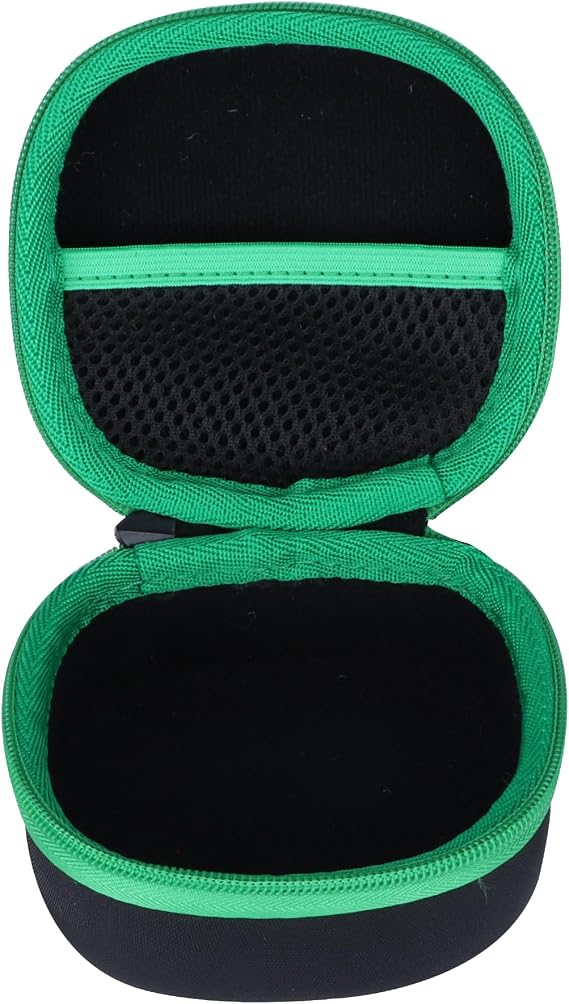 Lebakort Storage Case Compatible with GiiKER Tic Tac Toe Bolt,Black+Green