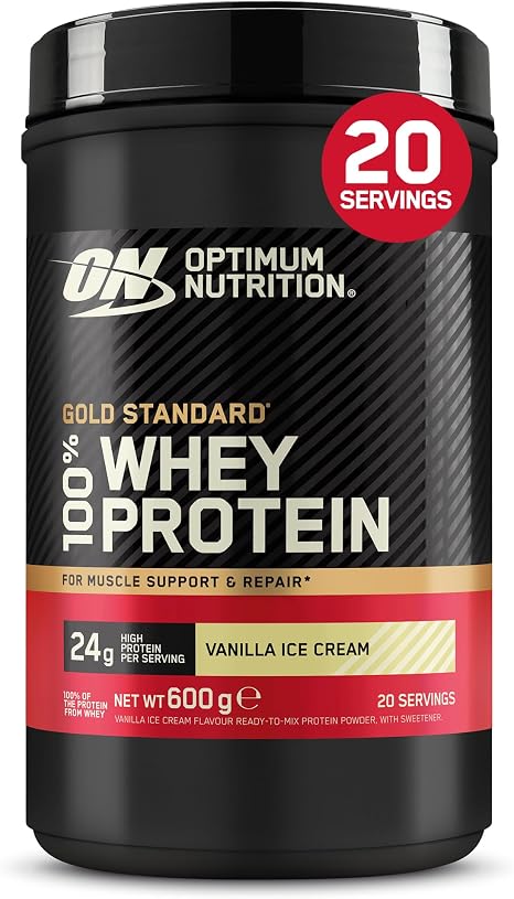 Optimum Nutrition Gold Standard 100% Whey Protein Powder 600 g