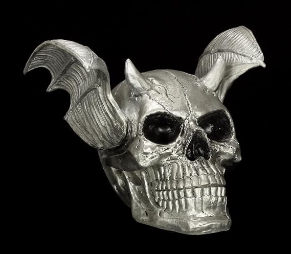 Skull Figure – Demon with Wings