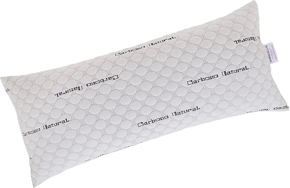 Todocama - Carbon memory foam pillow with 100% viscoelastic flakes. Stretch carbon fabric. Medium to high firmness (all sizes available) (90 cm)