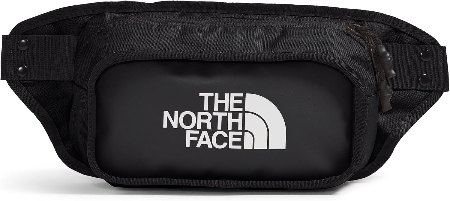 The North FACE Explore Hip Fanny Pack - PFAS Free, TNF BlackTNF White-NPF, One Size