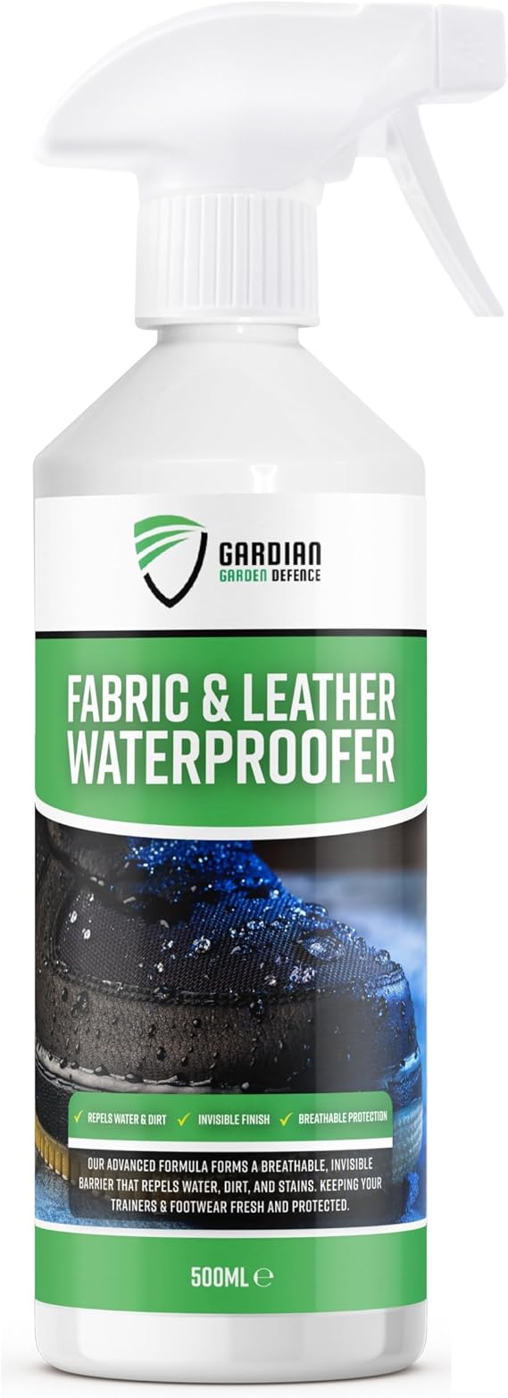 Shoe Protector Spray 500ml - Waterproof Spray for Shoes and Trainers, Shoe Waterproofing Sprays for Leather, Fabric, and Boots