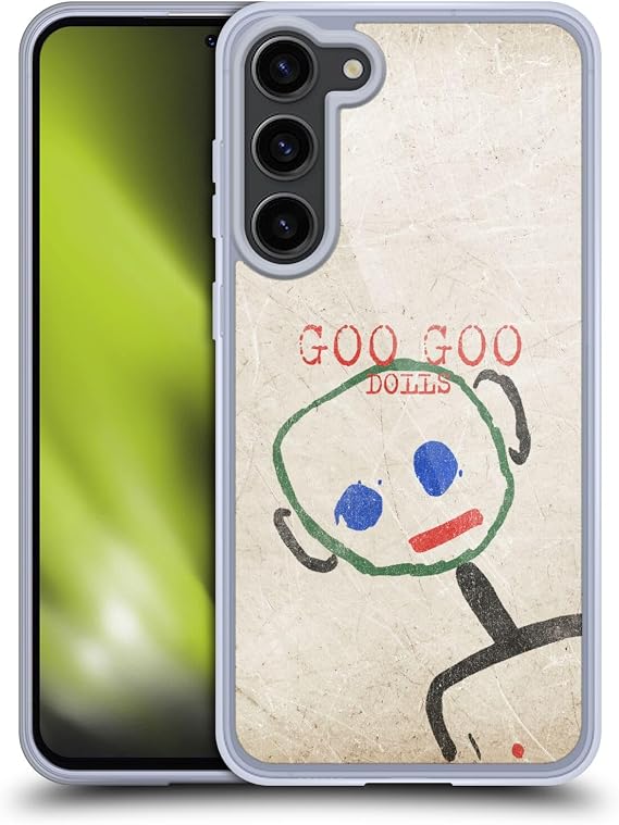 Head Case Designs Officially Licensed Goo Goo Dolls Throwback Super Star Guy Graphics Gel Case [Military Grade Protection] Compatible With Samsung Galaxy S23+ 5G