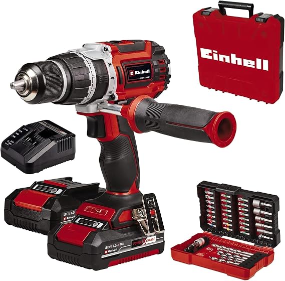 Einhell TP-CD 18/60 Li-i BL +39 (2x2,0 Ah), Akülü Darbeli Vidalama - 4514206