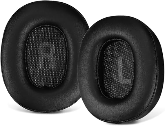 Replacement Earpads for JBL Tune 700(700BT)/710(710BT)/720(720BT)/750(750BT,750NC)/760(760NC)/770(770NC) Headphones,Ear Pads Cushions with Noise Isolation Memory Foam,Soft Protein Leather-Black