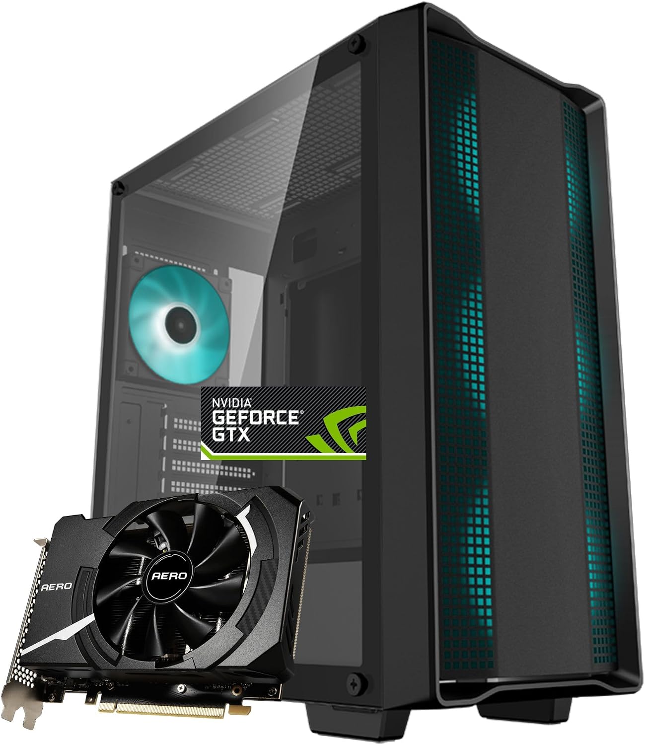 Gaming PC Desktop PC Tower G-StormR Series Core i5 6th Generation CPU - GeForce GTX 1650-16GB Memory - SSD 512GB - Windows 10 Gaming PC Apex Fortnite