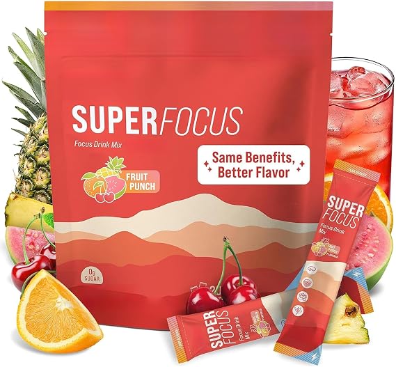Super focus, supports clear thinking, stable concentration, 1 pack