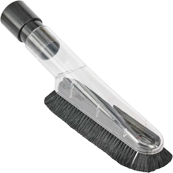 SPARES2GO Soft Dusting Brush Head Compatible with Shark Rotator Duoclean Liftaway Vacuum Cleaners (35mm)