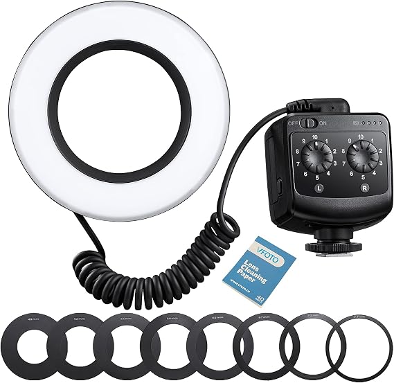 Godox RING72 Macro LED Ring Light Flexible Rotating Lighting Video Light
