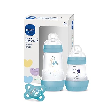 MAM Easy Start Anti-Colic Starter Set S Baby First Equipment Blue
