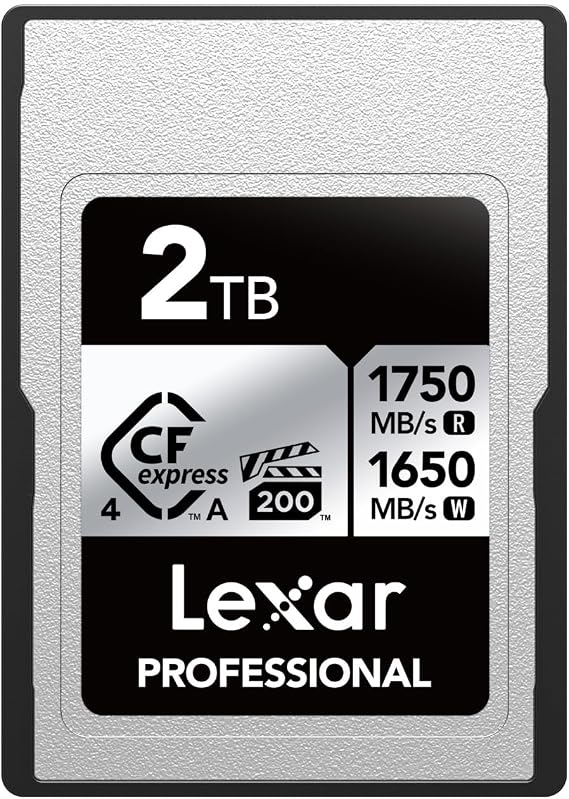 Lexar Professional Silver Series CFexpress 4.0 Type A Card 2TB