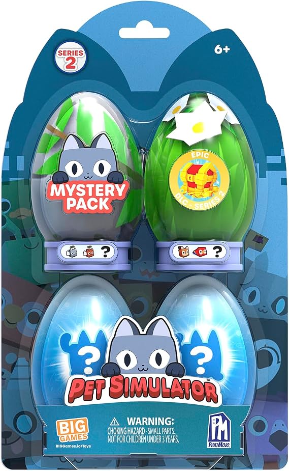 Pet Simulator - Core Minifigure 4-Pack - Wave 2