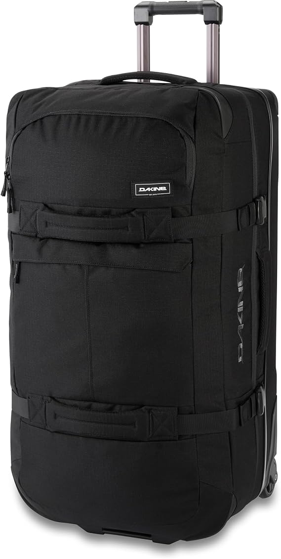 Dakine Split Roller Travel Bag with Wheels, 110 Litre, Spacious & Organized Pockets - Strong Luggage, Trolley and Sports Bag