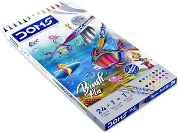 DOMS Brush Pen 26 Shades