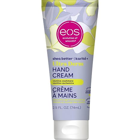 eos Shea Better Hand Cream Vanilla Cashmere Instant Hydration + Lasting Protection 65 ml