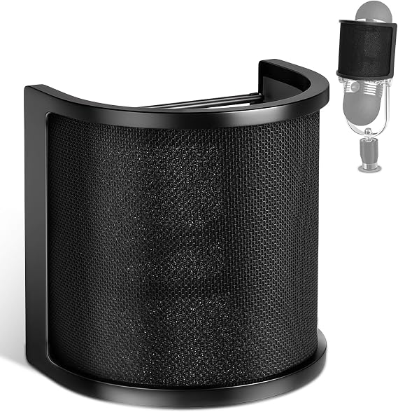 Microphone Pop Filter for HyperX Windscreen Cover Mic Shield Mask