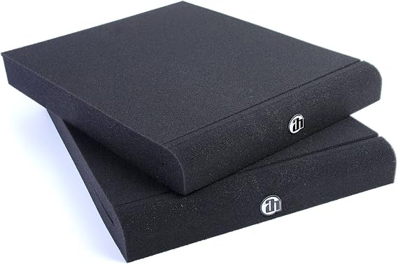 Adam Hall Stands PAD ECO Series SPADECO2 Absorber Plate for Studio Monitors Anthracite