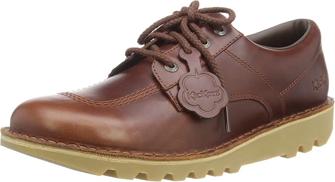 Kickers Kick Lo Mens Dark Brown Shoes