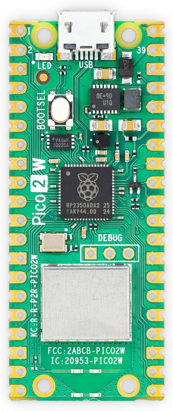 Raspberry Pi Pico 2W PICO 2W Microcontroller