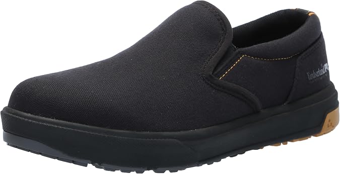 Timberland PRO メンズ Berkley Slip-on Composite Safety Toe Industrial Casual Work Shoeアウトドア用品