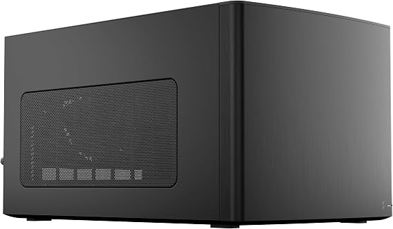 Fractal Design Node 304 - Black - Mini Cube Compact Computer Case - Small form factor - Mini ITX – mITX - High Airflow - Modular interior - 3x Fractal Design Silent R2 120mm Fans Included - USB 3.0