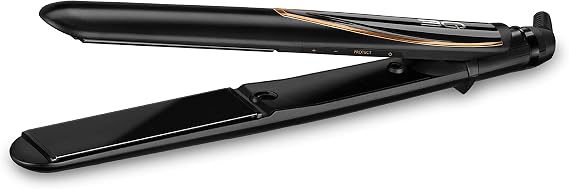 BaByliss 3Q Ultimate Professional Hair Straighteners, Ceramic Plates for perfect smoothness, Super Ionic, Sensor Heat Protection Technology, 15 second heat up, 12 heat settings up to 235°C