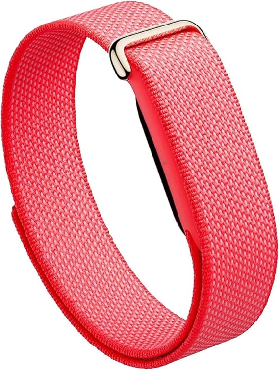 Nylon Strap Compatible with Google Fitbit Air, Lightweight Elastic Braided Breathable Sport Adjustable Replacement Watch Band