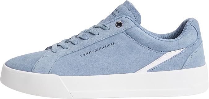 Tommy Hilfiger Men's Th Court Premium Suede Fm0fm05880 Low Top