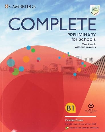 Complete Preliminary for Schools Workbook without Answers with Downloadable Audi