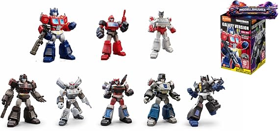 BLOKEES Transformers Galaxy Version 01 Roll Out, Model Kit for Children Aged 8 and up, Surprise Figure to Assemble, Movable Joints, Collectable Figures, 1 Robot per Box, Action Toy