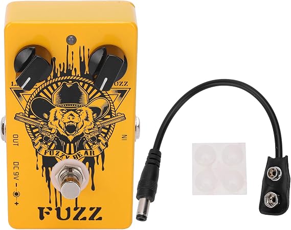 Effect Pedal Guitar Distortion Overdrive with All - Metal Shell, True Bypass, Compact Size - Classic Germanium Transistor Tone, Portable for Electric Guitar Players