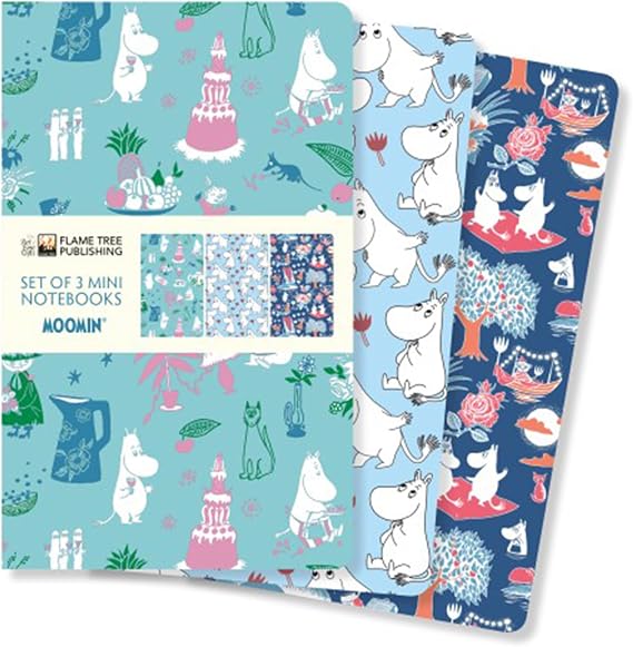 Moomin Mini Notebook Collection, Notebooks, Mixed Pages, Gift