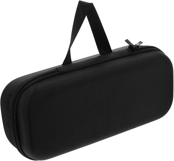 Microphone Carrying Case Shockproof Storage Box for Karaoke Accessories 30 * 13 * 9cm Zipper Closure for Travel and Transport