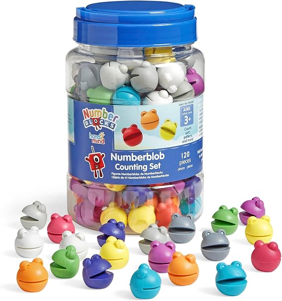 Learning Resources Numberblocks Numberblobs Maths Counters Set Ages 3+