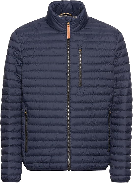 camel active Herren Steppjacke aus recyceltem Polyamid