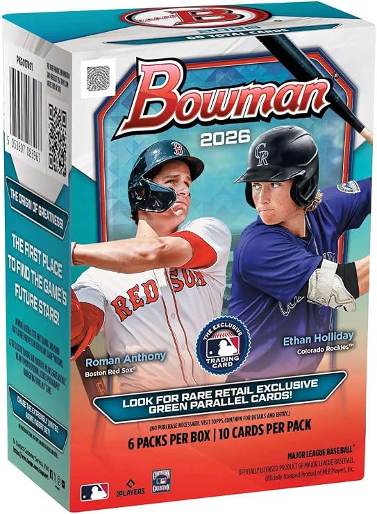 2026 Topps Bowman Baseball Value Box